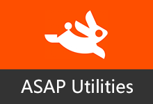 免费了 25 年的 Excel 插件 | ASAP Utilities （v9.2.0.0）